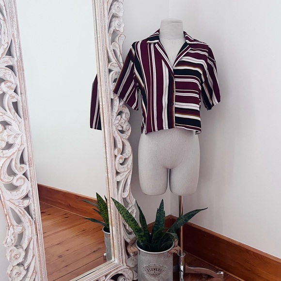 70’s Vibes - Boxy/Crop Shirt - Picture 2 of 5